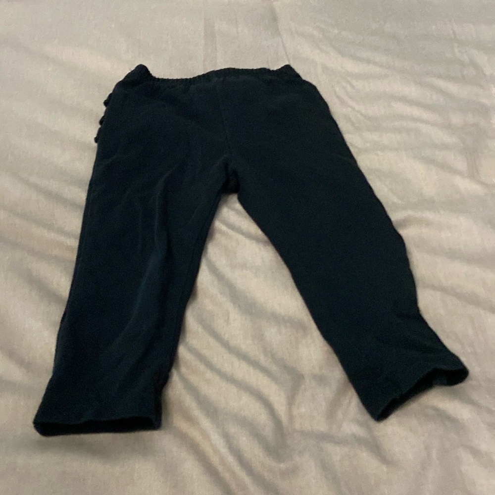 Ruffle butt toddler leggings